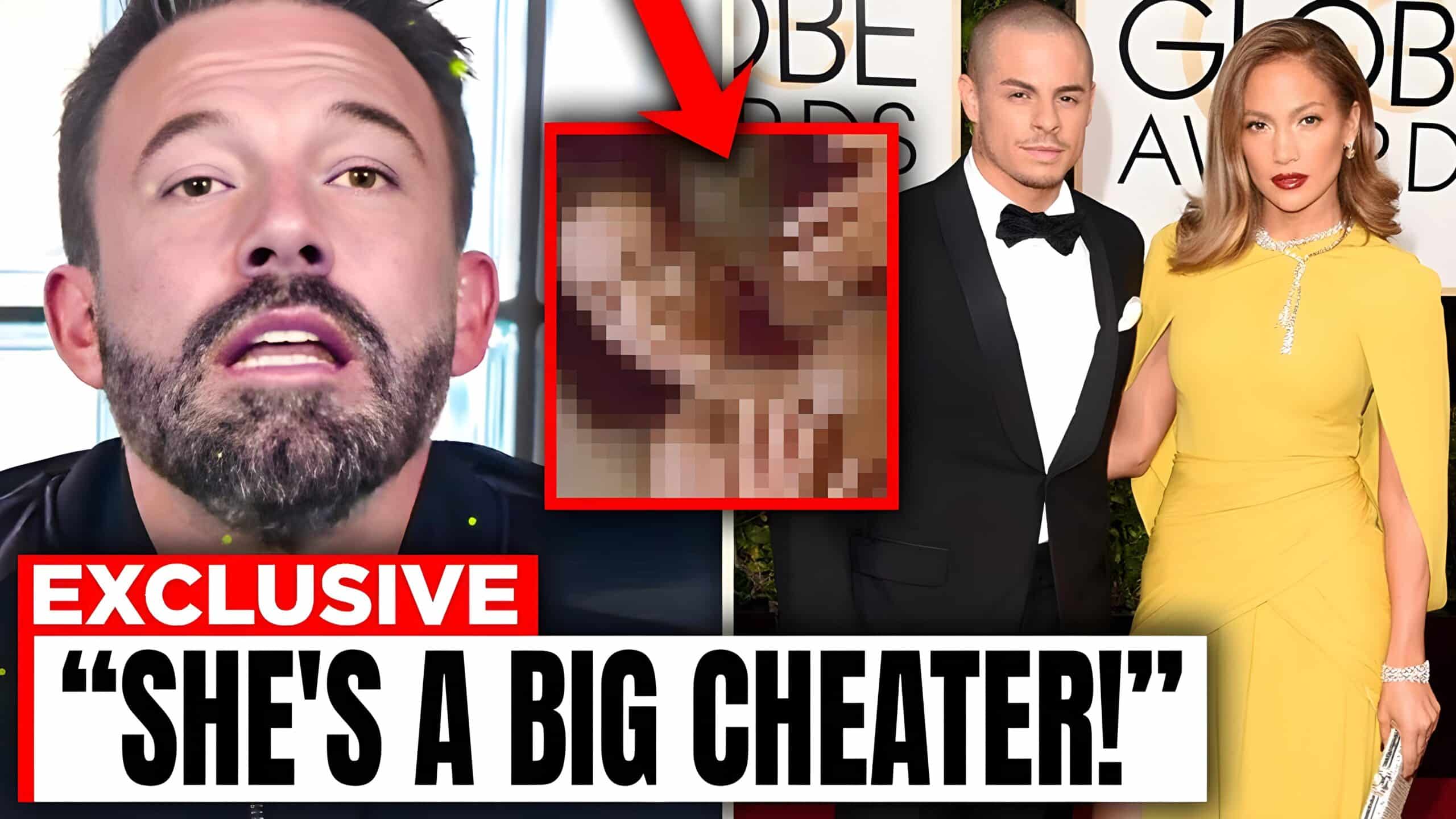 Jennifer Lopez is a big cheater
